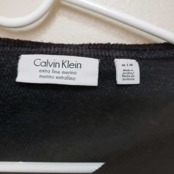 Calvin Klein Extra Fine Merino Sweater - Picture 2 of 7